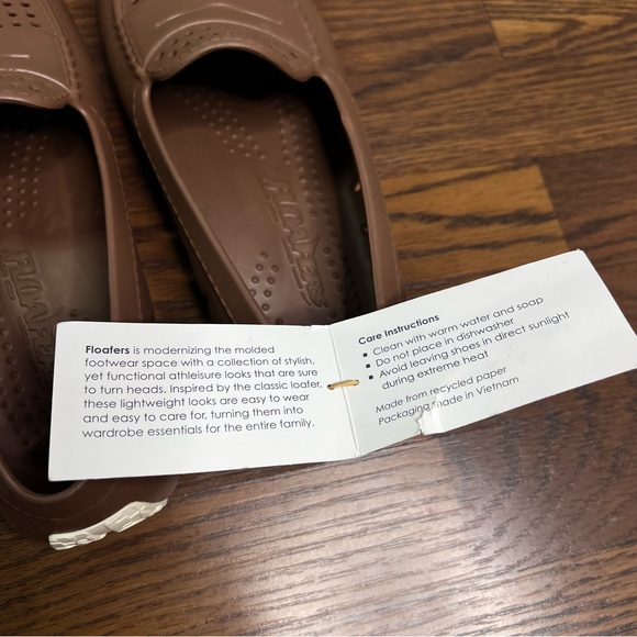 Floafers | Men's Country Club Driver | Driftwood Brown/Coconut Shoes size 9 - Picture 6 of 11